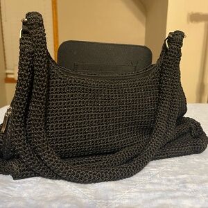 Crocheted design purse